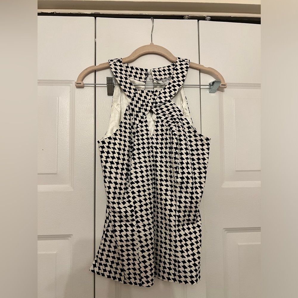 White House Black Market Structured Halter Top